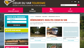 La communauté de communes Coeur du Var lance "www.coeurduvartourisme.com", un nouveau site dédié à l’attractivité touristique du territoire