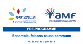 Découvrez le pré-programme du 99ème Congrès des Maires de France