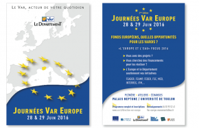 Journées VAR EUROPE 2016 "Save the date" : 28 et 29 juin !