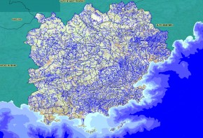 Nouvelle cartographie des cours d'eau