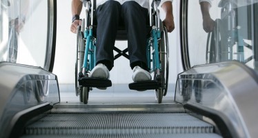 Handicap escalier mcanique